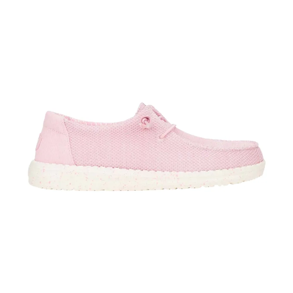 Hey Dude Wendy Stretch Sox Rosette Women’s Shoes, Slip-on Loafers