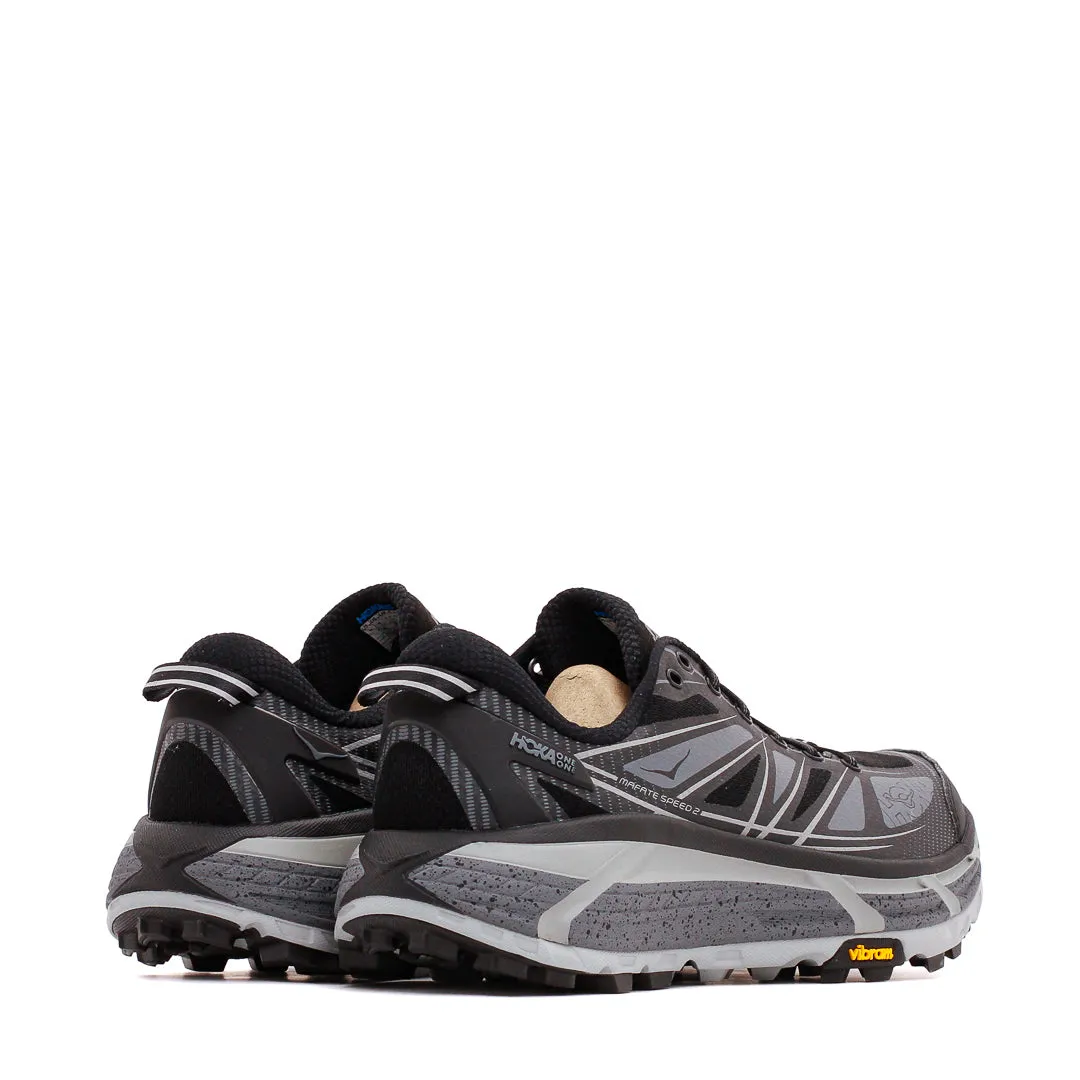 Hoka One One Men Mafate Speed 2 Black Castlerock 1126851-BCSTL