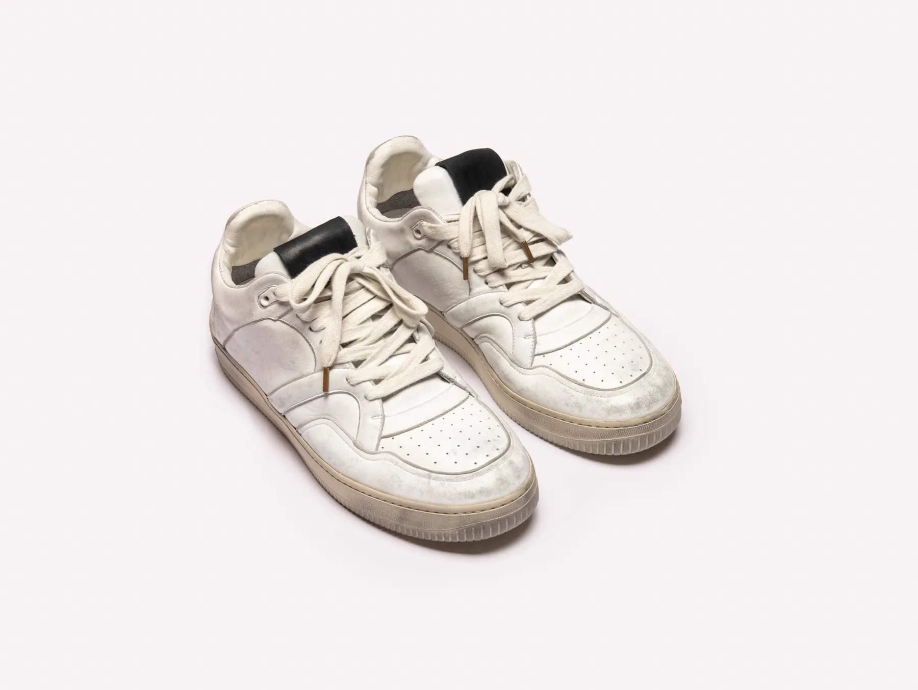 HRS - Mongoose Distressed Low - White