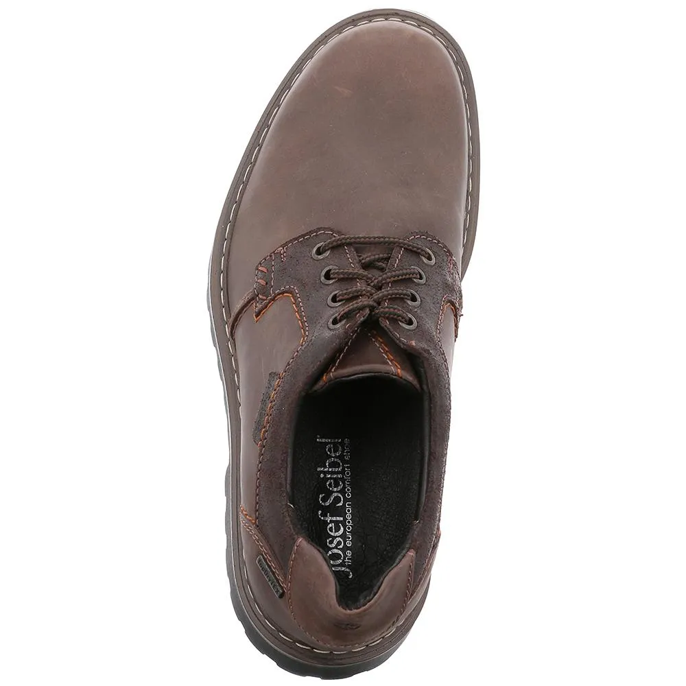 Josef Seibel Chance 08 Waterproof Lace Up Moro Brown