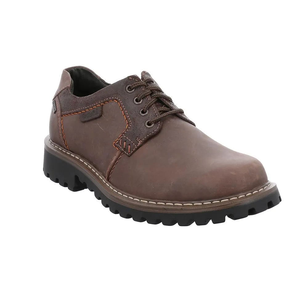 Josef Seibel Chance 08 Waterproof Lace Up Moro Brown