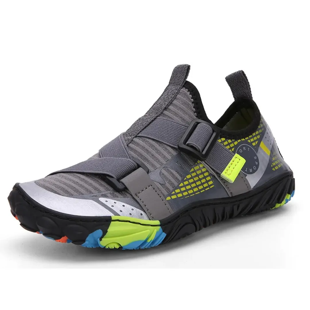 Kids Breathable Quick-Dry Barefoot Beach Shoes - Non-Slip Water Shoes for Boys and Girls