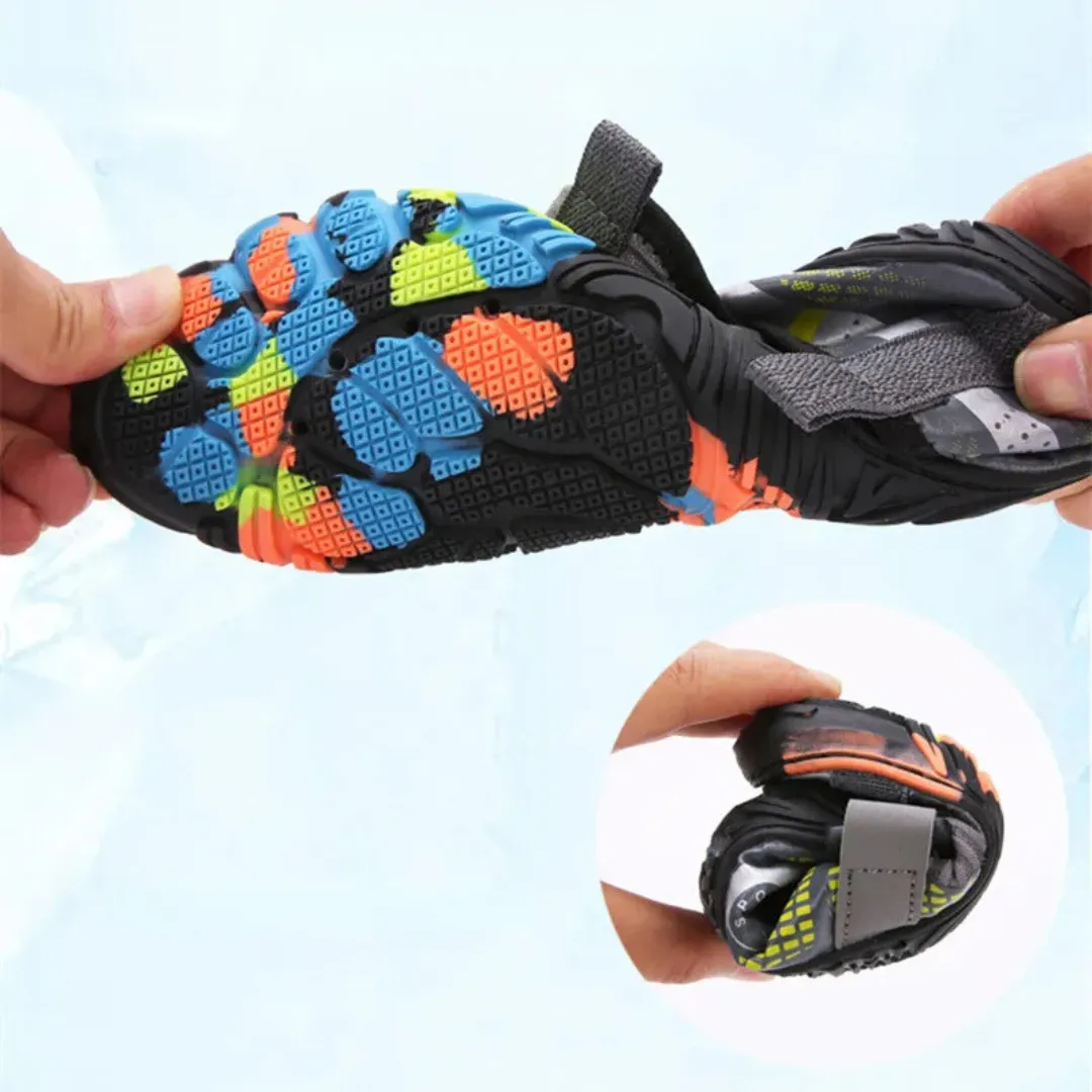 Kids Breathable Quick-Dry Barefoot Beach Shoes - Non-Slip Water Shoes for Boys and Girls