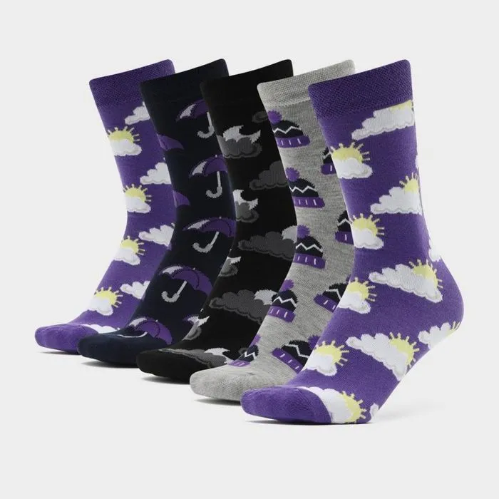 Ladies Dare to Wear Crew  Short Socks 5pk