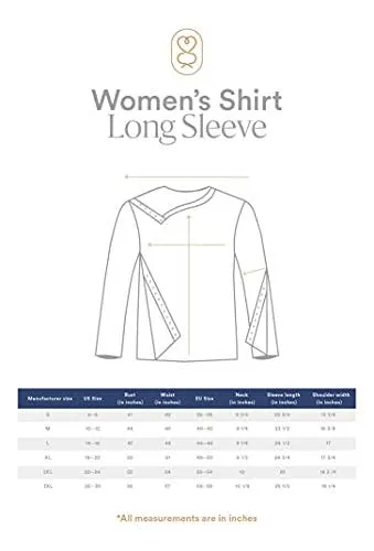 MAI Post Shoulder Surgery Shirts | Chemo Clothing | Women Long Sleeve Shirt | Easy Snaps on Shirt Sides and Full Arm Opening | Soft Fabric | Dialysis Clothing Heather Charcoal | Adaptive Clothing