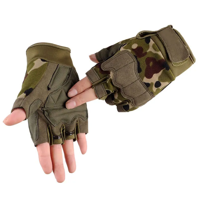 Men's Sports Fitness Weight Lifting Gym Gloves Training Fitness bodybuilding Workout Wrist Wrap Exercise Tactical Glove