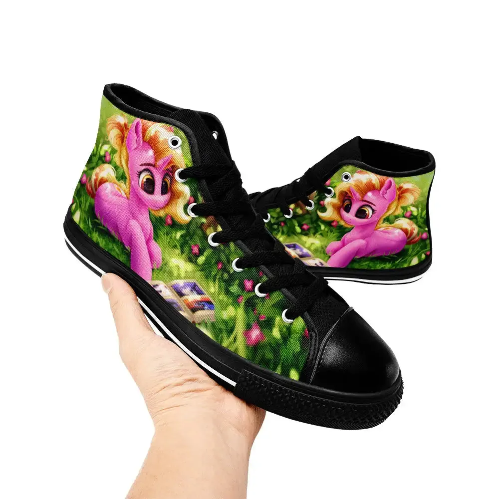 My Little Pony Friendship Is Magic Shoes High Top Sneakers for Kids and Adults