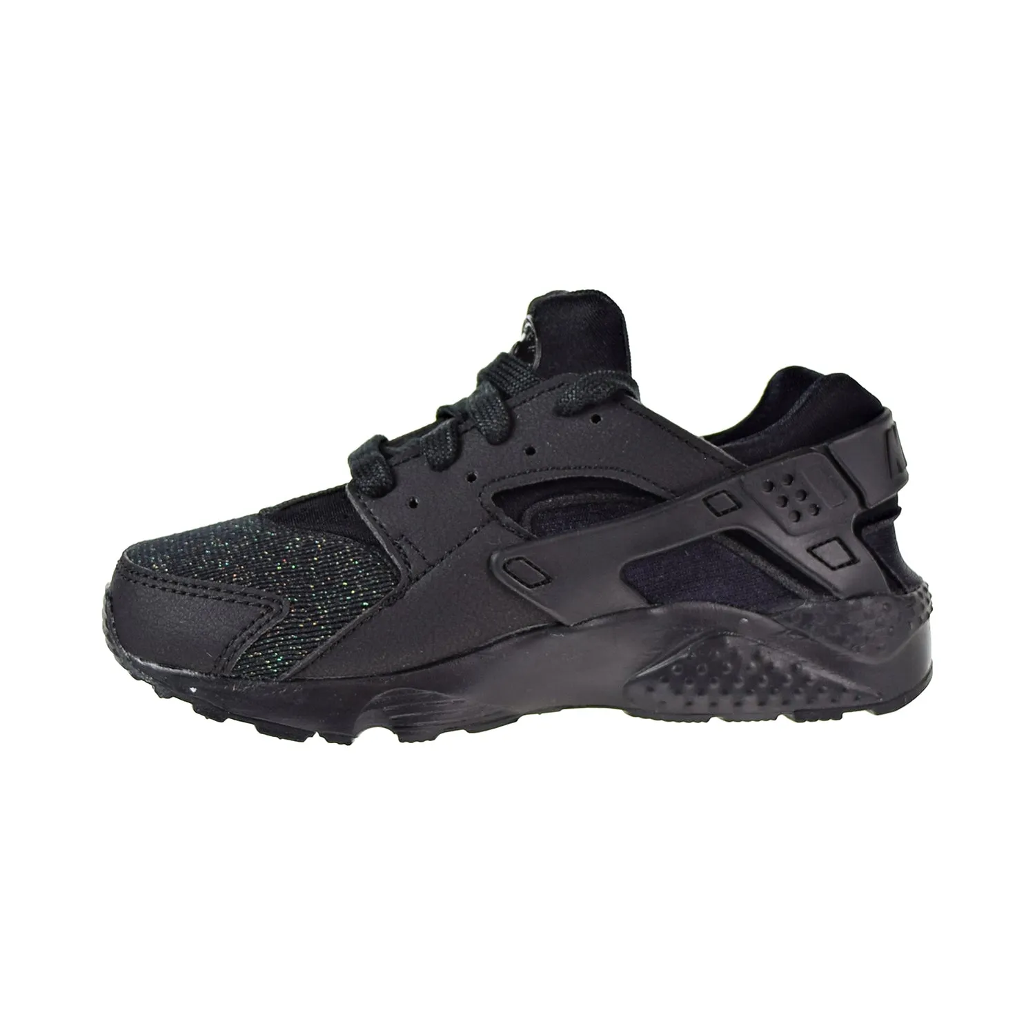 Nike Huarache Run SE Little Kids' Shoes Black/Black