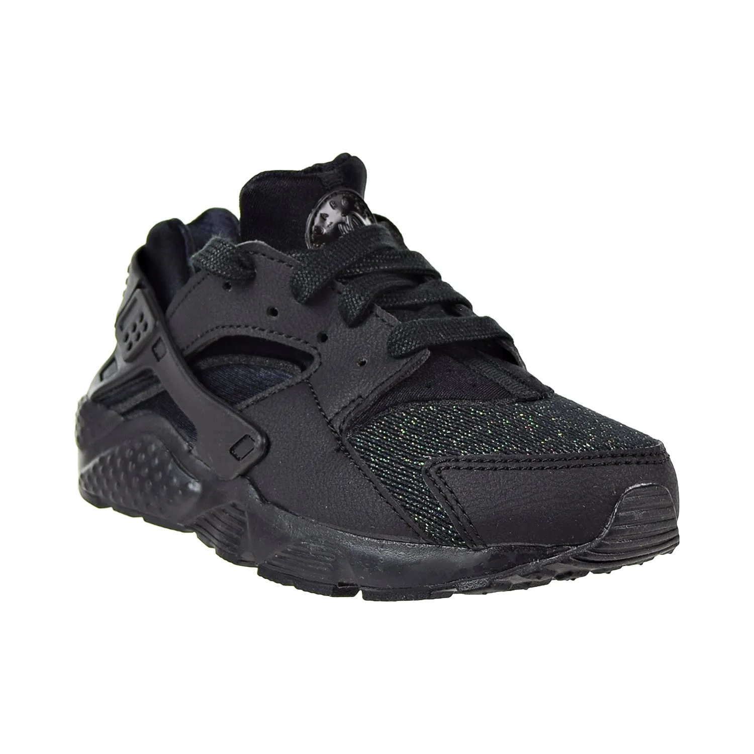 Nike Huarache Run SE Little Kids' Shoes Black/Black