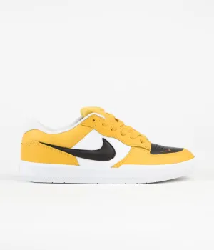 Nike SB Force 58 Premium Shoes - University Gold / Black - White - Pecan