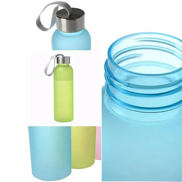 Outdoor Sports Portable Frosted Water Bottle