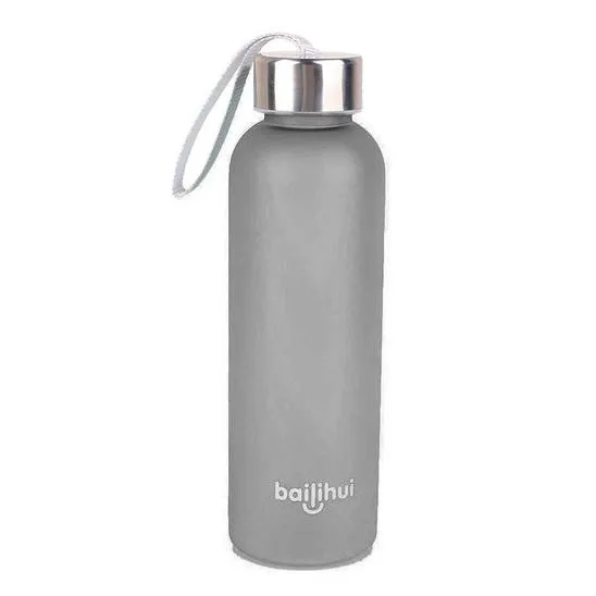 Outdoor Sports Portable Frosted Water Bottle