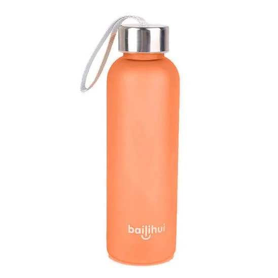 Outdoor Sports Portable Frosted Water Bottle