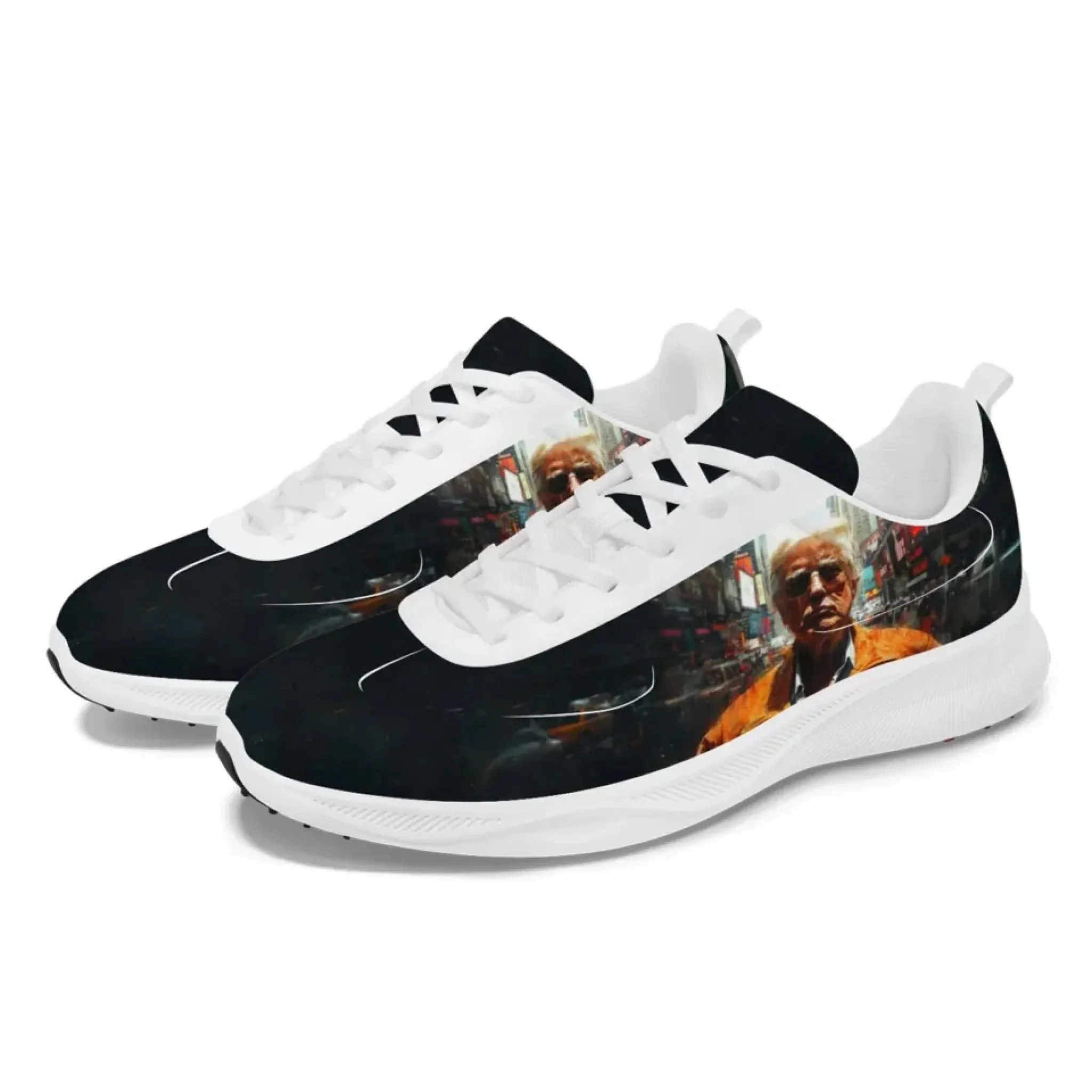Personalized Trump Sneakers, Custom Patriotic and Pride Shoes, Premium Golf Shoes