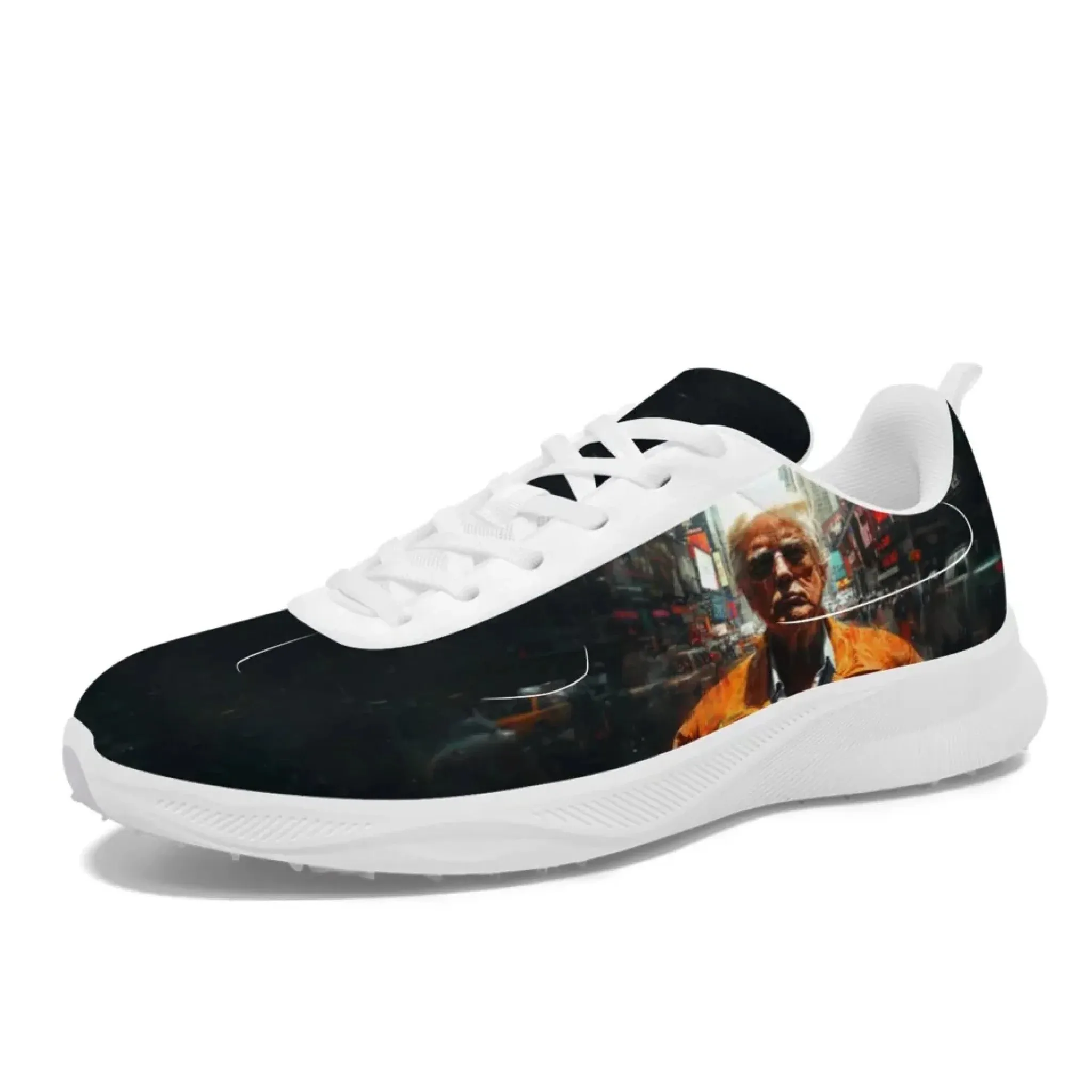 Personalized Trump Sneakers, Custom Patriotic and Pride Shoes, Premium Golf Shoes