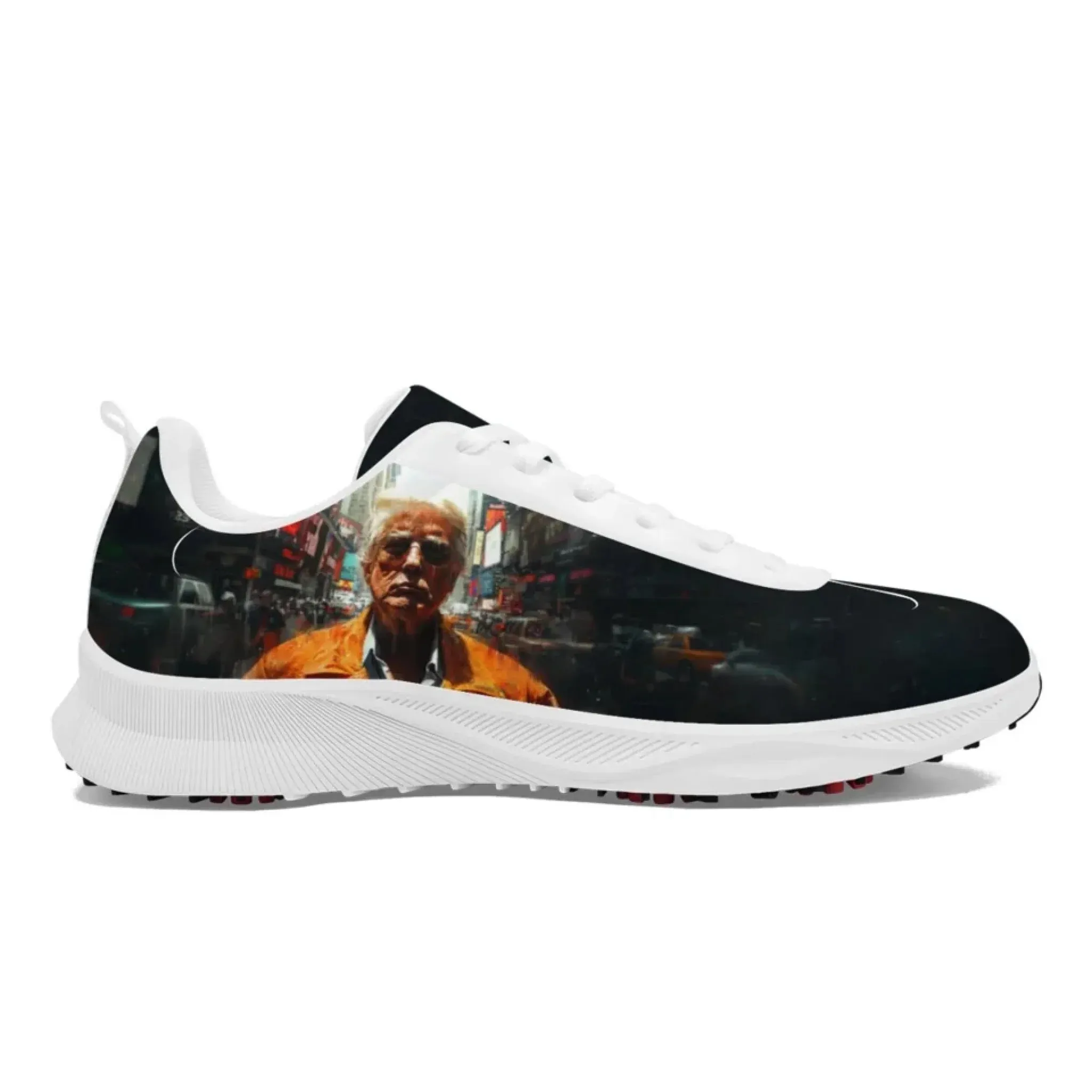 Personalized Trump Sneakers, Custom Patriotic and Pride Shoes, Premium Golf Shoes