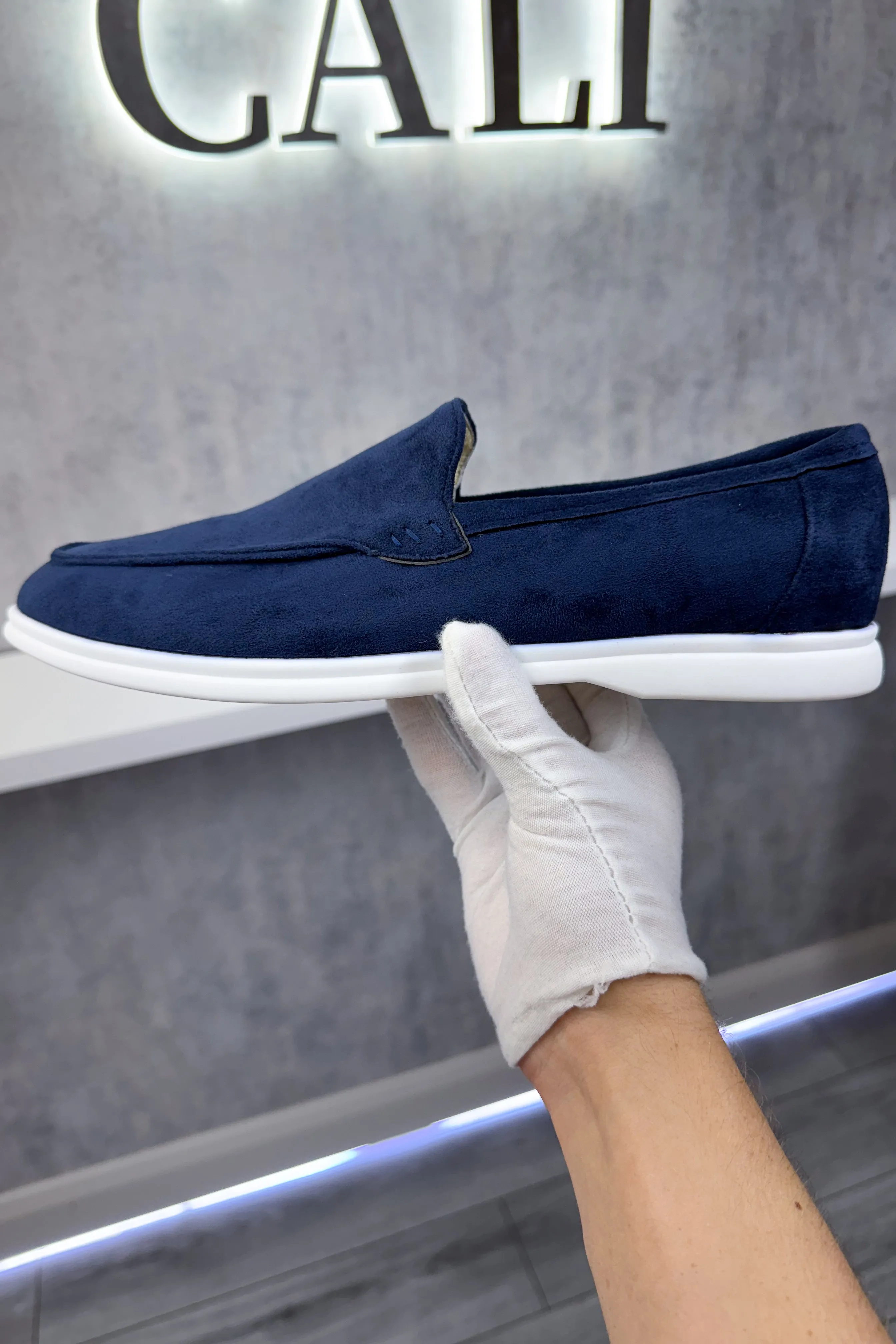 Promenade Loafers - Navy blue