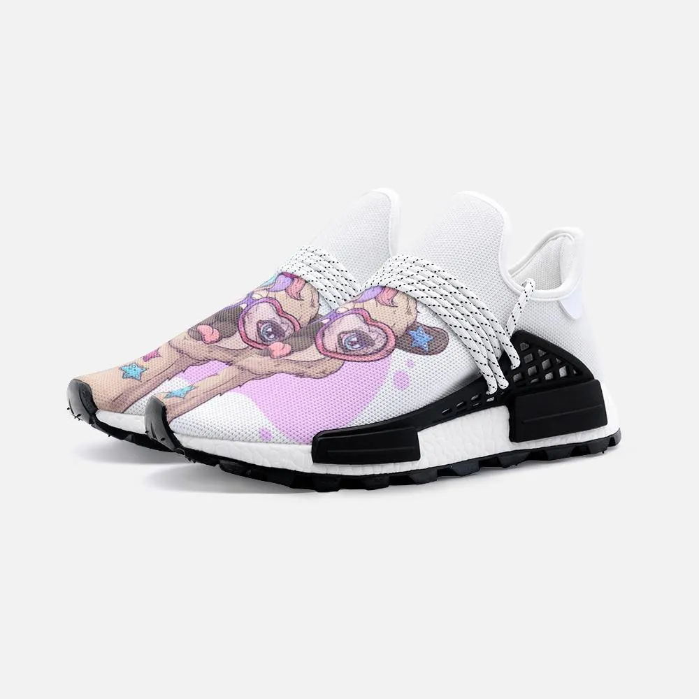 Real Unicorn party Unisex Lightweight Custom shoes