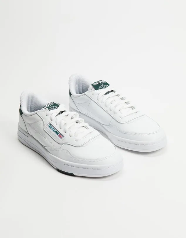 Reebok Court Peak - White / Forest Green