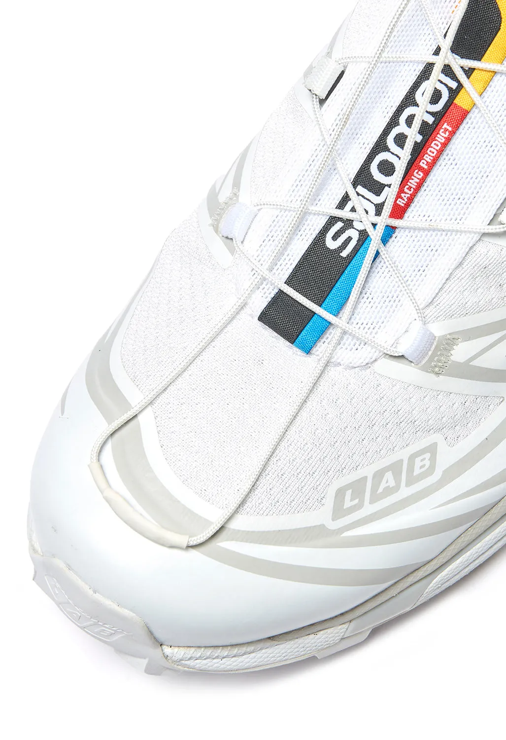Salomon XT-6 Trainers - White / White / Lunar Rock