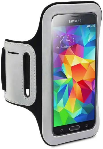 Samsung Galaxy S5 Sports Armband Case - Black