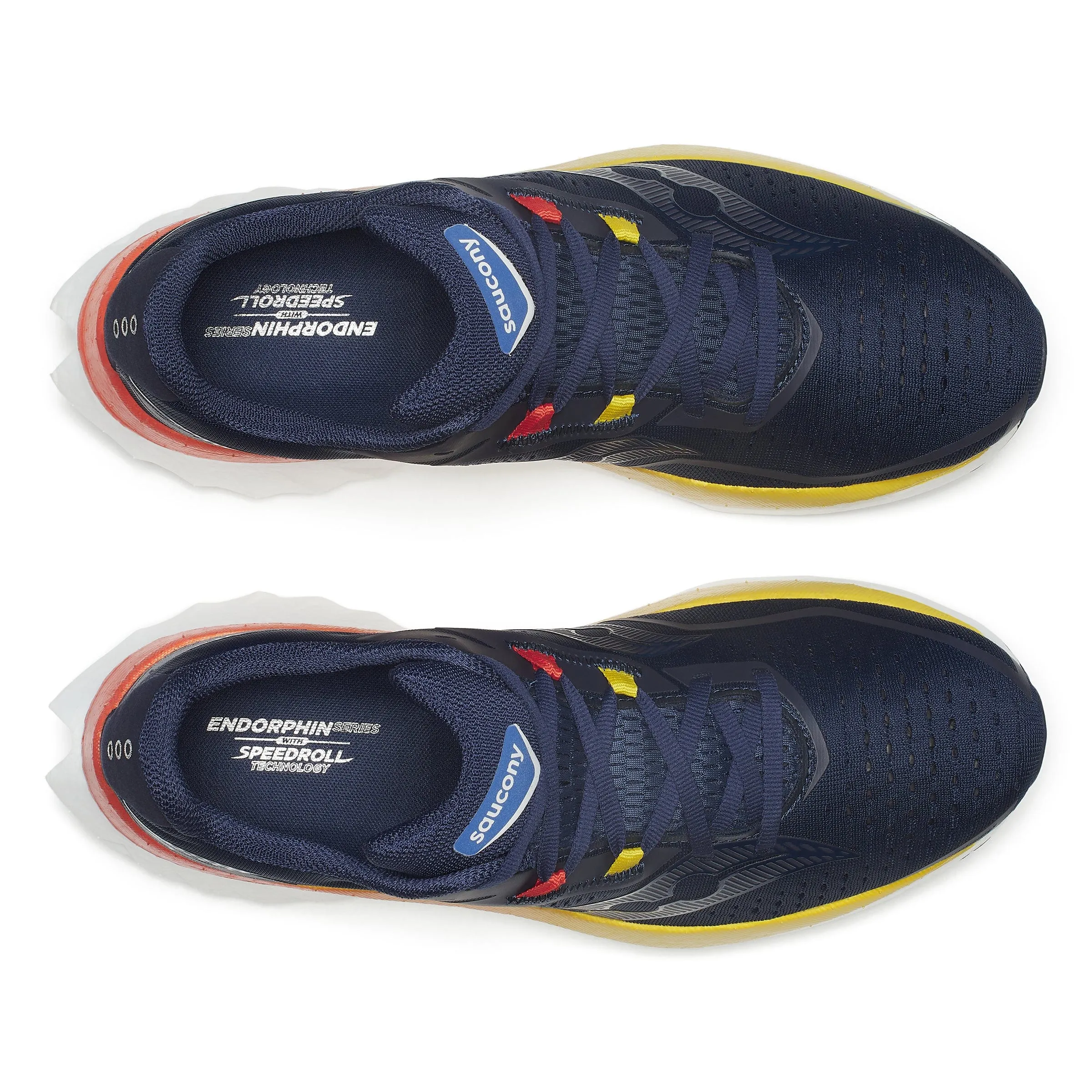 Saucony Men's Endorphin Speed 4 Running Shoes AW24 Navy/Spice
