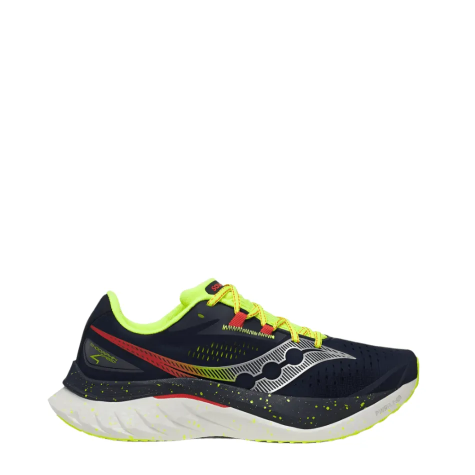 Saucony Men's Endorphin Speed 4 Running Shoes in Navy/Pepper SS25