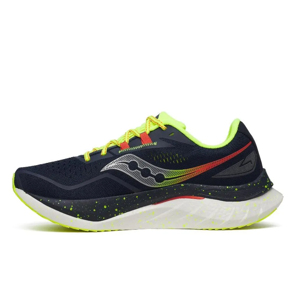 Saucony Men's Endorphin Speed 4 Running Shoes in Navy/Pepper SS25