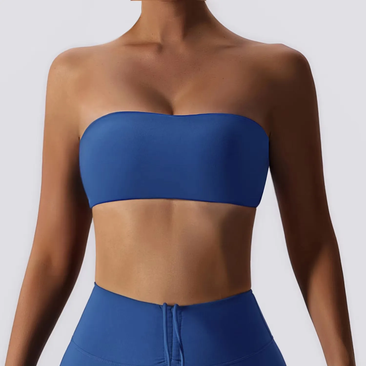 Sexy Sports Bra Gym Top Women Breathable Quick-Drying Yoga Clothes Women Training Tube Top Fitness Running Workout Bra Female