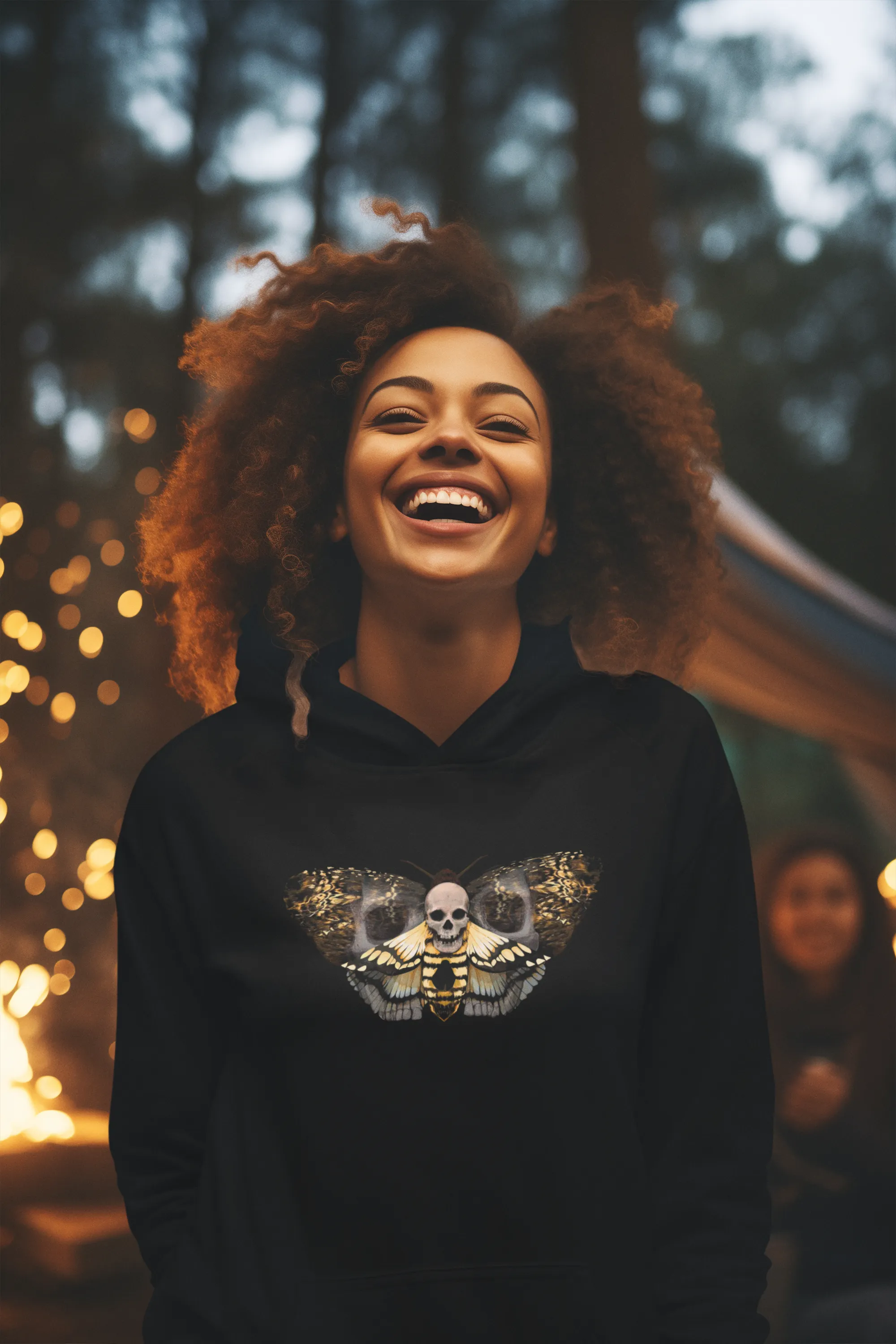 Skull Hoodie - SkullMoth