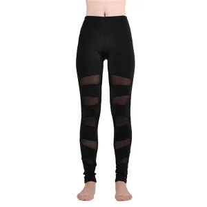 Stylish Mesh Legging For Sports Dancing