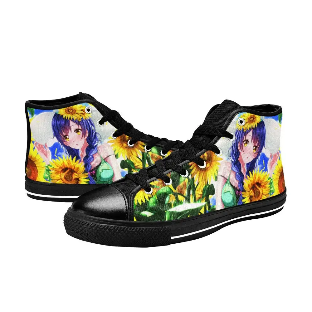 Tadokoro Megumi Shokugeki no Souma Shoes High Tops Sneakers for Kids and Adults