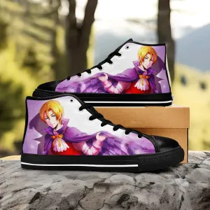Takumi Aldini Shokugeki no Souma Shoes High Tops Sneakers for Kids and Adults