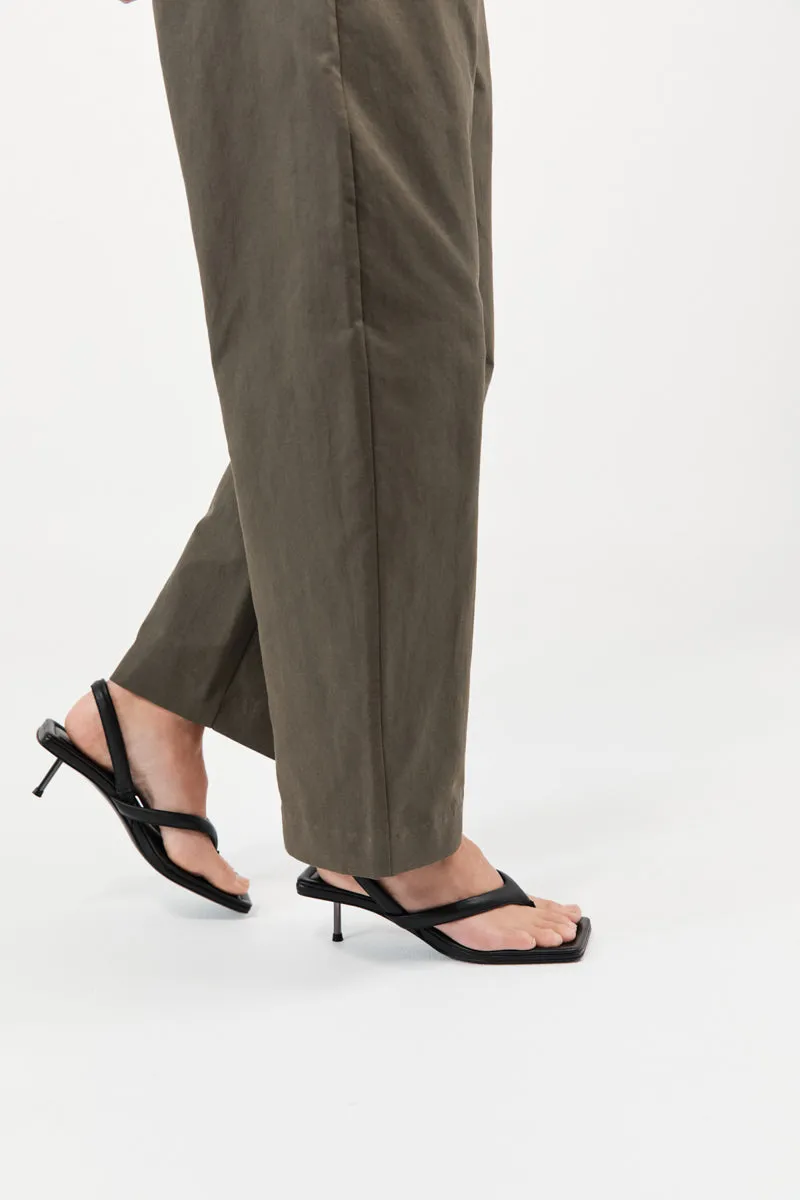 Thong Heel - Black
