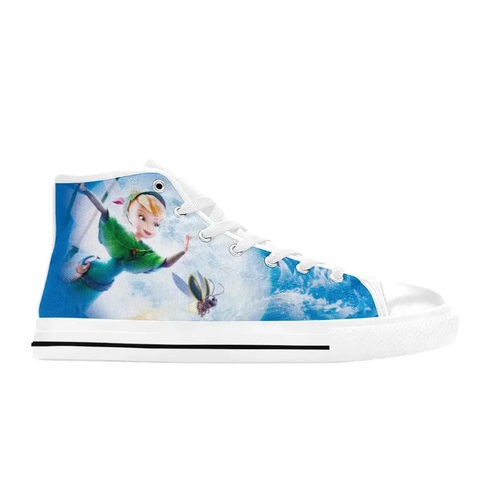 Tinkerbell Tinker Bell The Lost Treasure Shoes High Top Sneakers for Kids and Adults