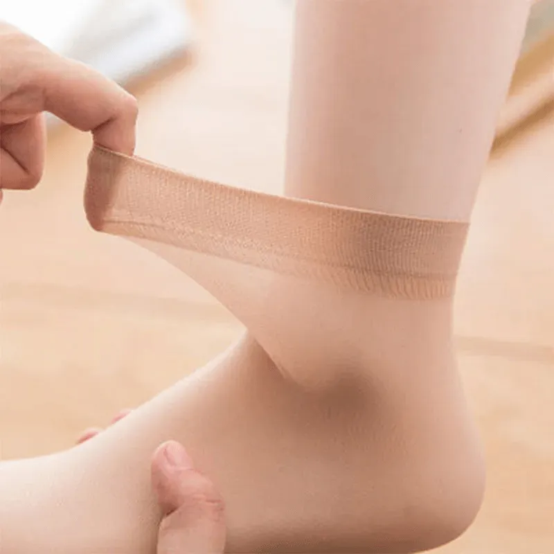 Women Invisible Thin Wear-Resistant Ankle Socks - 10 Pairs